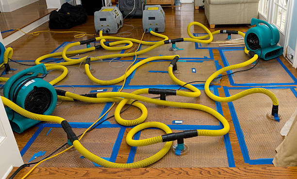 Professional Water Extraction technician working in North Myrtle Beach, SC